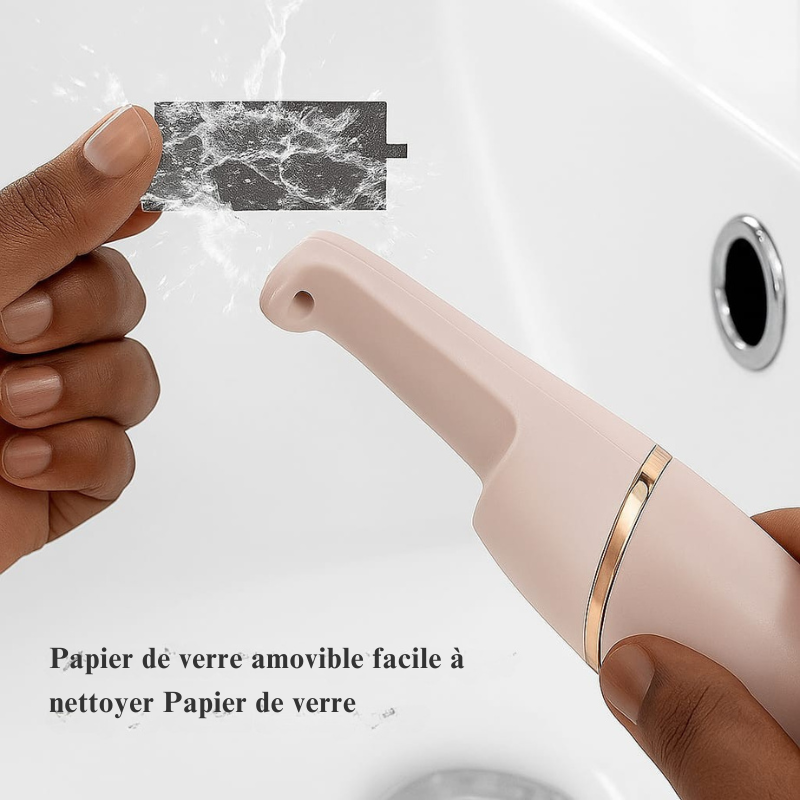 Râpe Électrique – Pieds Doux en 5 min